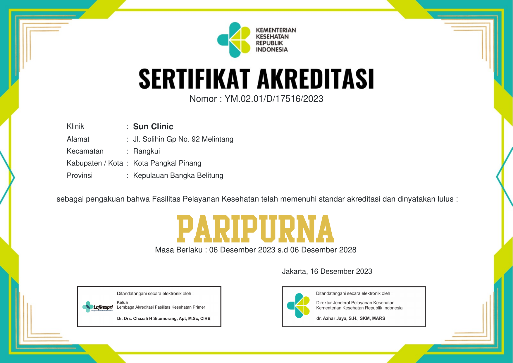 Sertifikat
